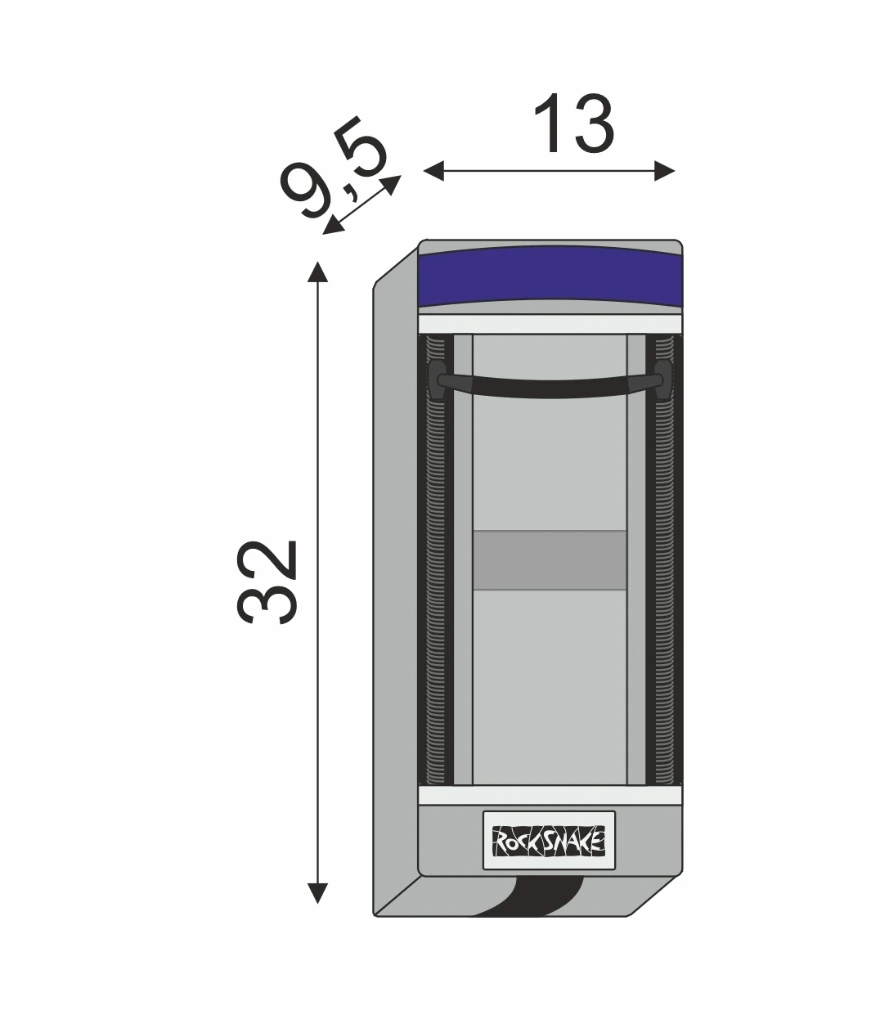[V30079GR] Innentasche Rocktarp 32x13x9,5 (7750439G)