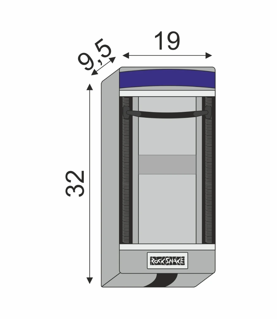 [V30080GR] Innentasche Rocktarp 32x19x9,5 (7750739G)